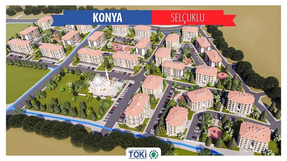 TOKİ, Konya’nın merkezinde uygun fiyata konut satacak 8